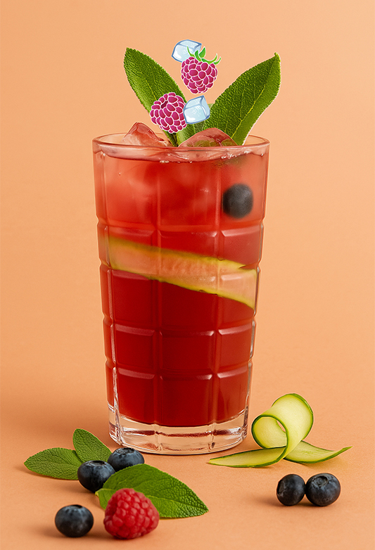 Raspberry Ginger Limonade