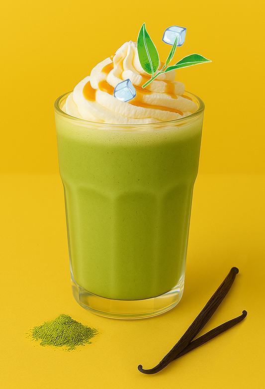 Vanilla Matcha Frappé